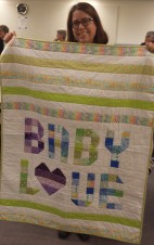 Erin Northcutt shares her darling baby quilt.
