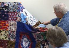 Kathy East shares the stories behind her fabulous Veteran's quilts.
